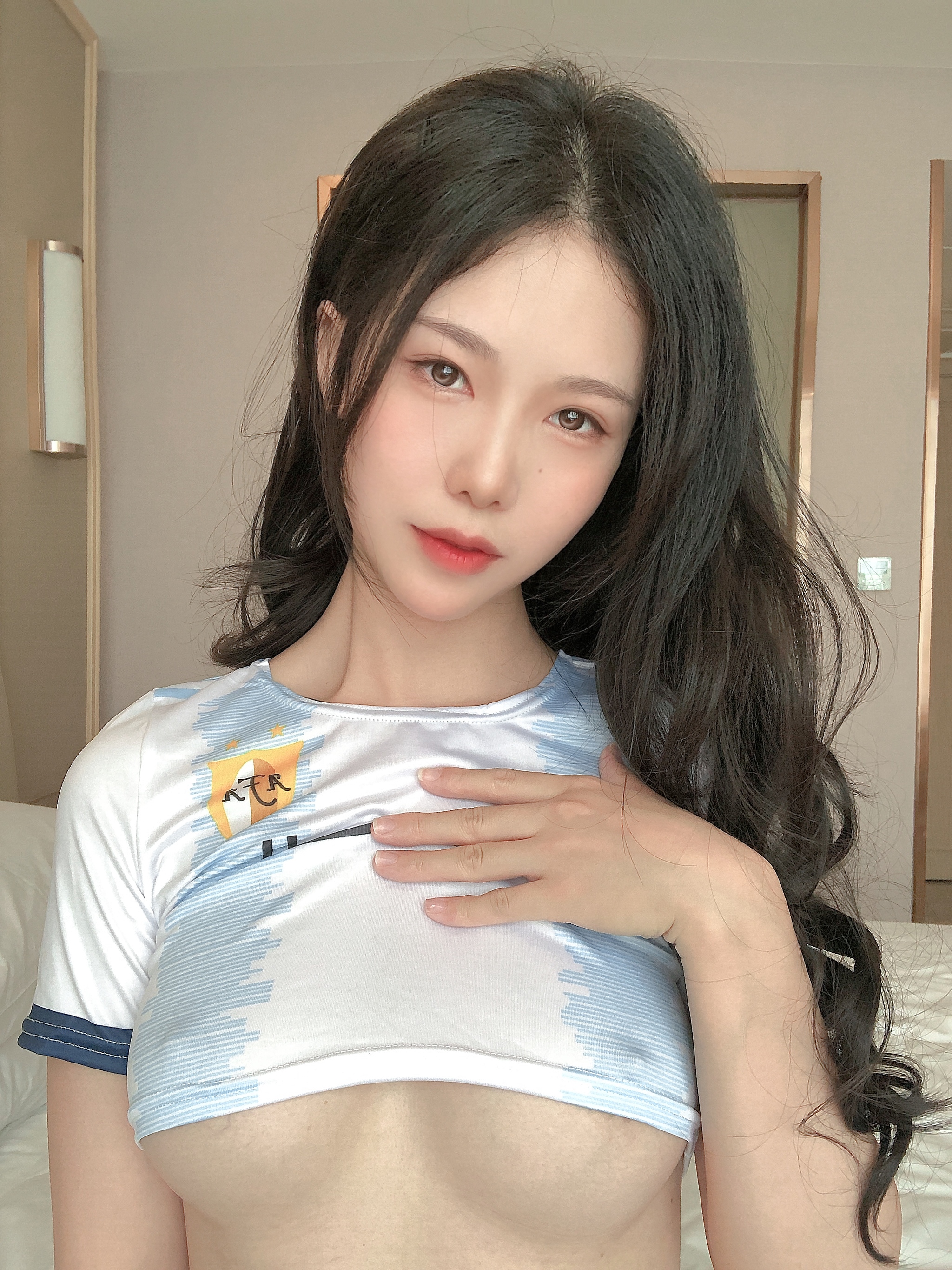 抖娘-利世 - NO.080 定制 足球宝贝 [20P1V]-XikXak